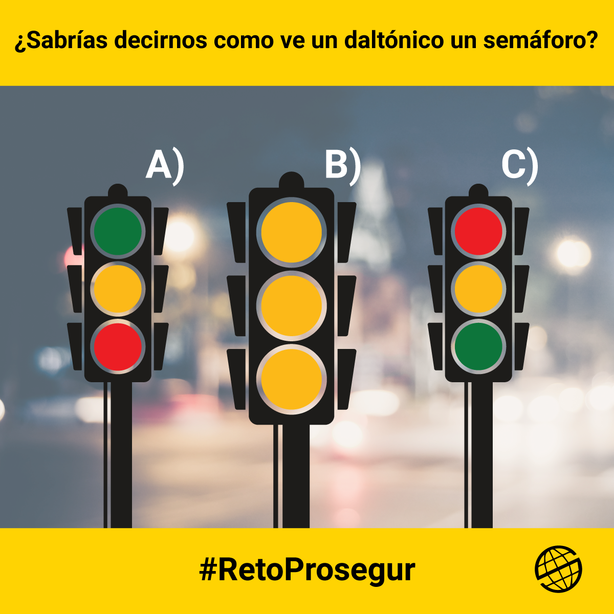 Prosegur España On Twitter - Traffic Light (1200x1200), Png Download