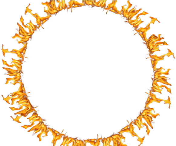 Ring Clipart Flame - Fire Ring Png (640x480), Png Download