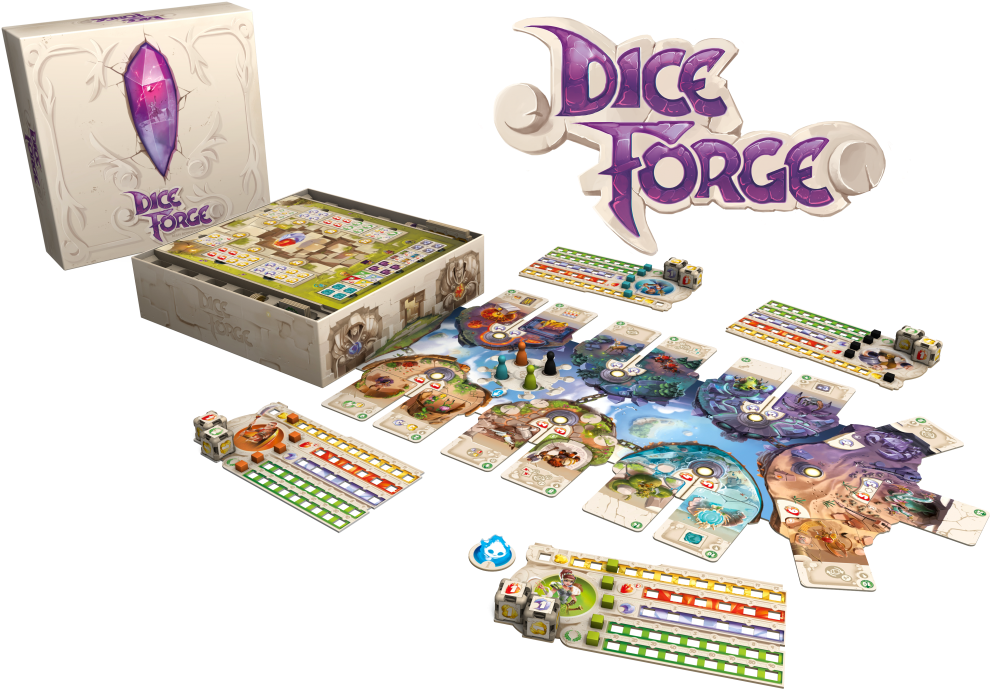 Customize Your Dice To Make Them More Powerful As The - Dice Forge Board Game (1024x725), Png Download