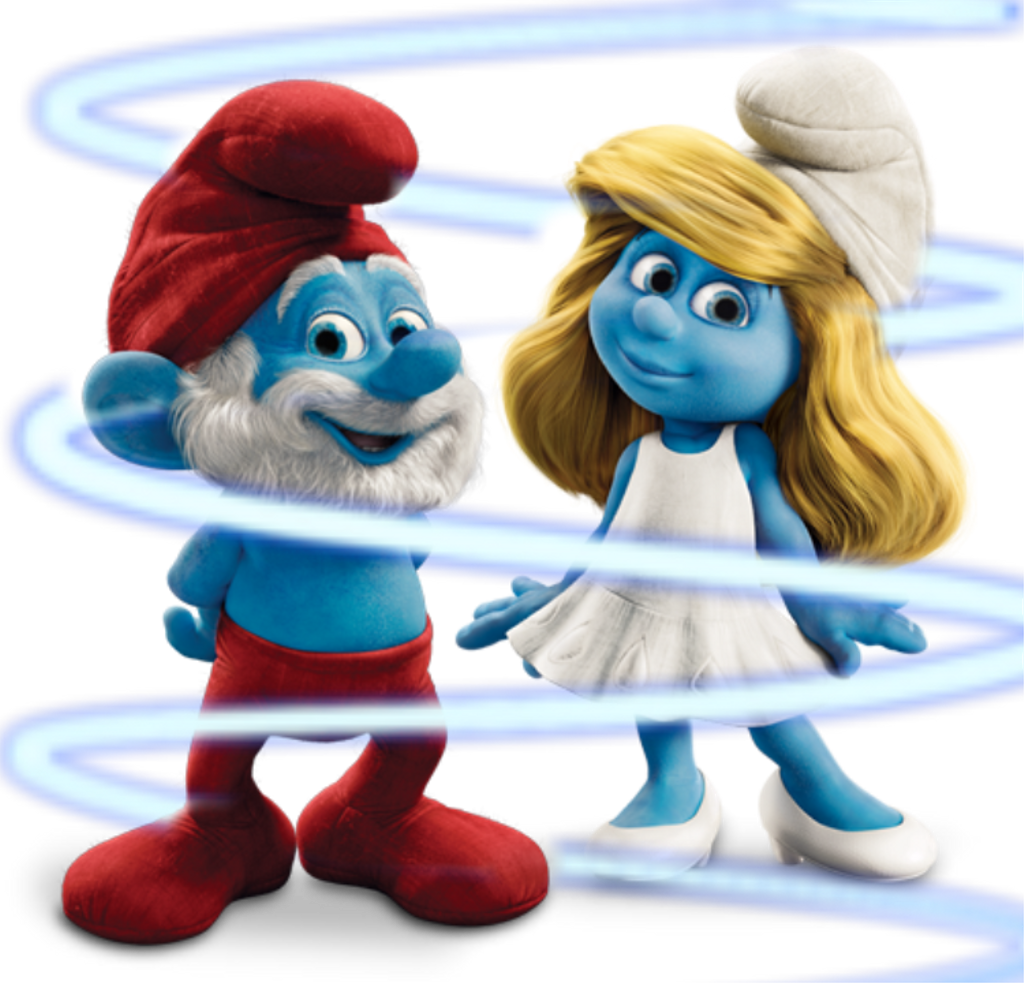 Papa Smurf (1024x983), Png Download