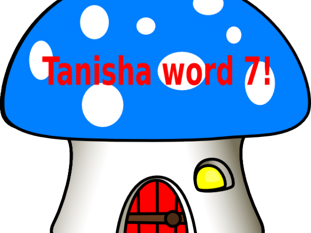 Smurfs Clipart House - Cartoon Mushroom House (640x480), Png Download