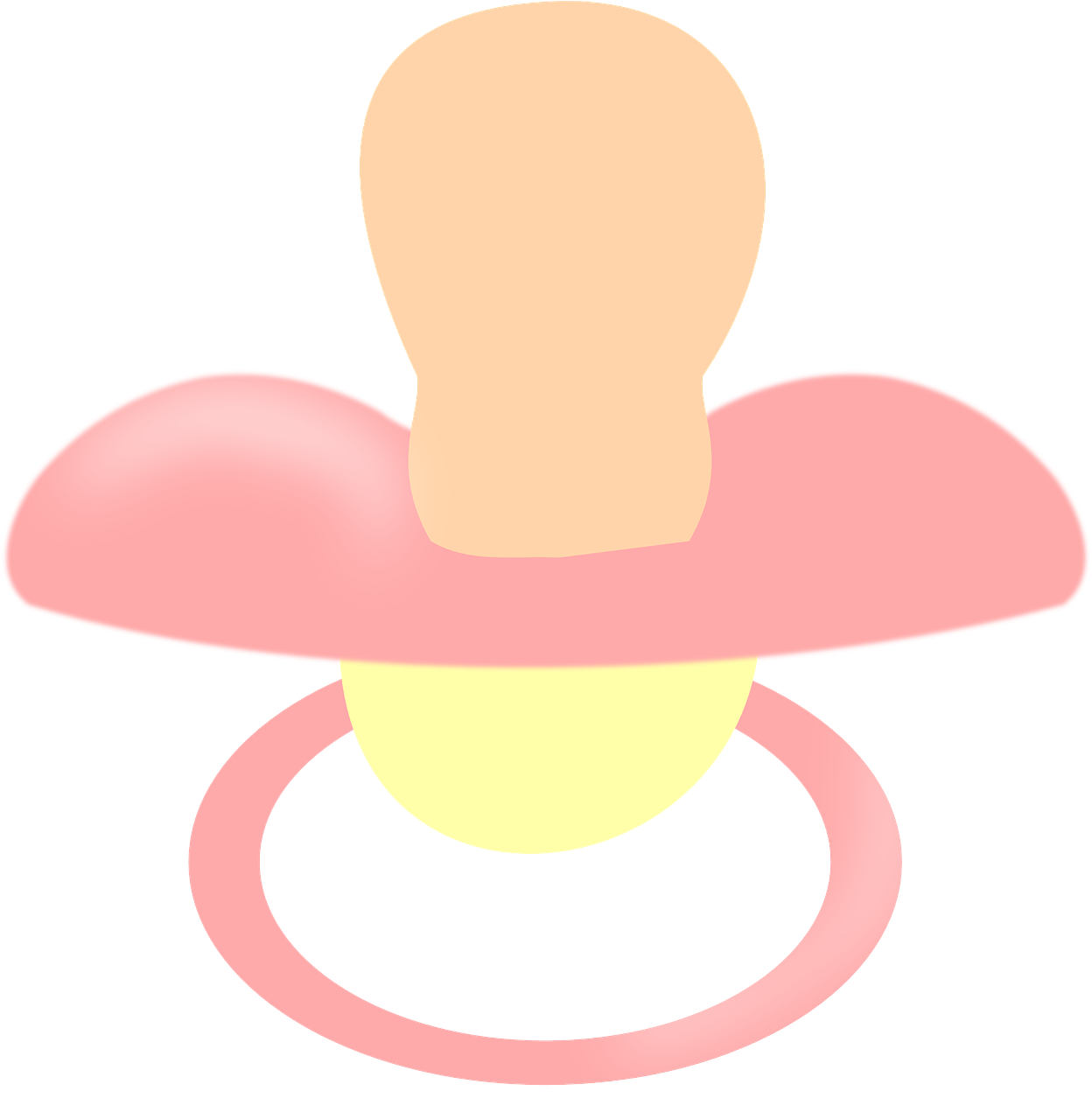 Vector Graphics, - Desenho De Chupeta Vermelha Png (1280x1275), Png Download