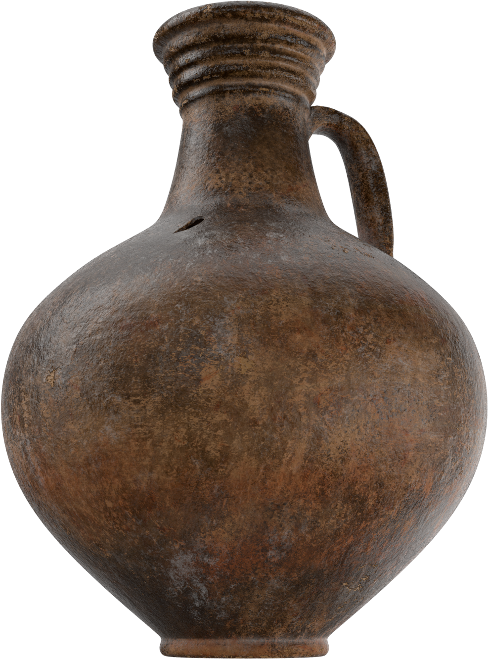 Ceramic Wine Jug - Earthenware (2048x2048), Png Download