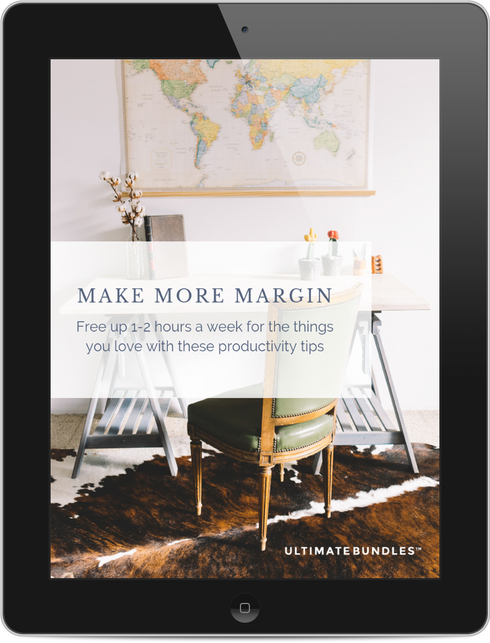 Make More Margin In Your Life - Led-backlit Lcd Display (1082x1364), Png Download