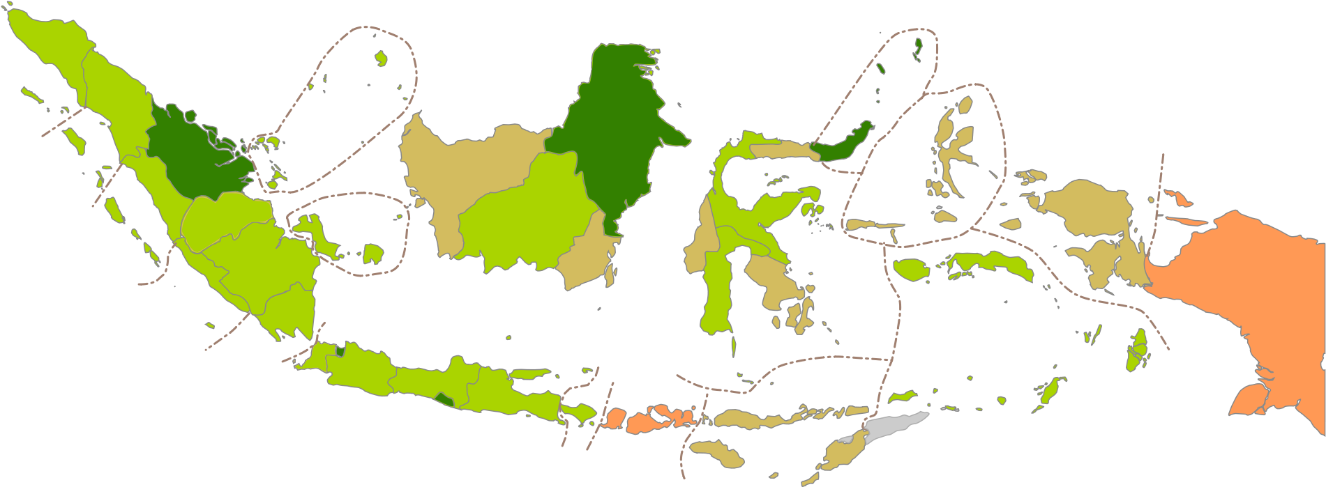 Open - Indonesia Map Silhouette (2000x756), Png Download