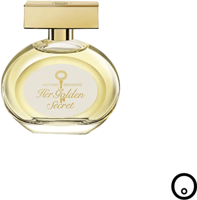Antonio Banderas Her Golden Secret Eau De Toilette - Perfume (1000x1000), Png Download