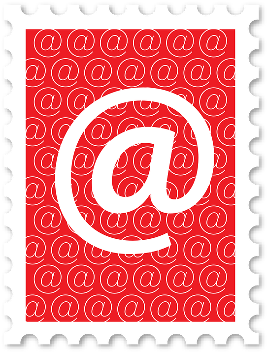 Mail Stamp Png - Mail (550x720), Png Download