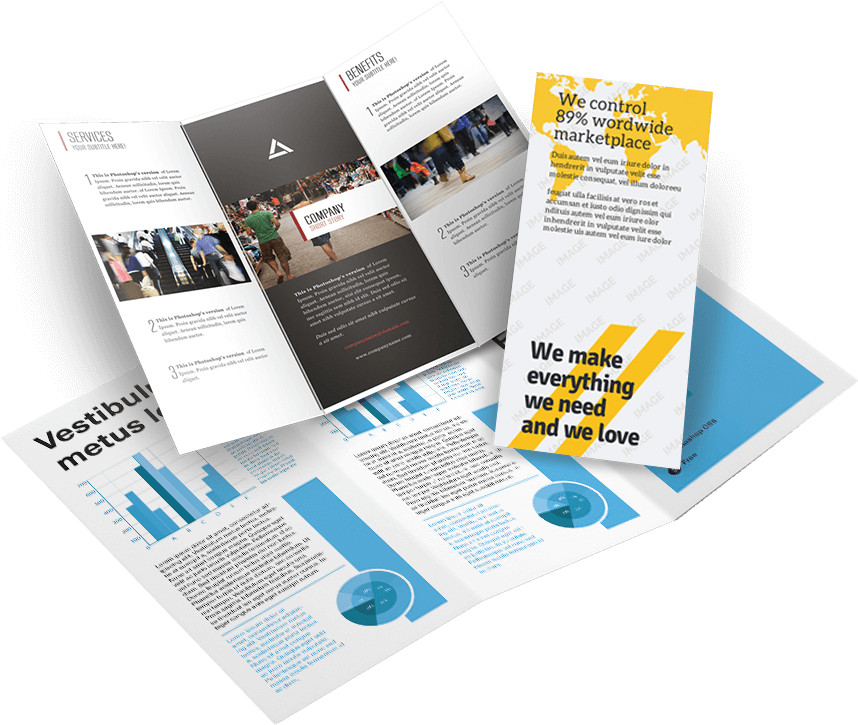 Download Professional Brochure Design And Printing Brochure Mockup Png Full Size Png Image Pngkit