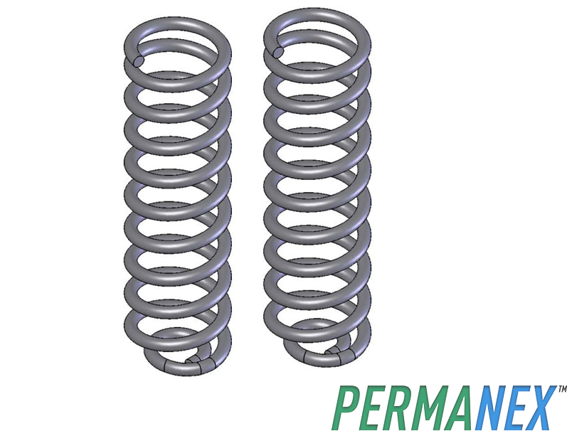 5" Rear Coil Springs / 7" Rear Coil - Jeep (900x650), Png Download