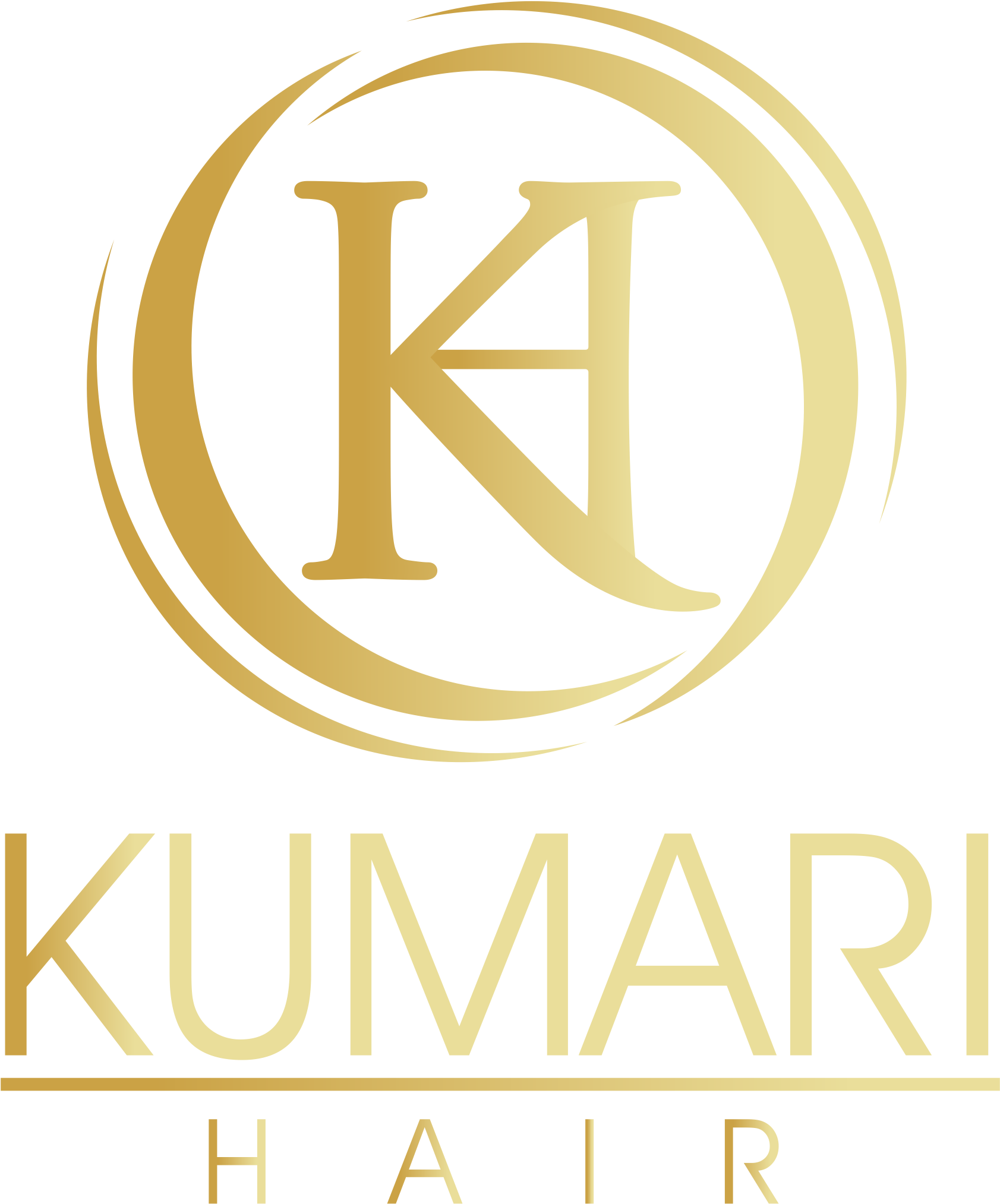 Kumari Body Wave Hair Bundles 100g 12"-24" - Circle (2036x2382), Png Download