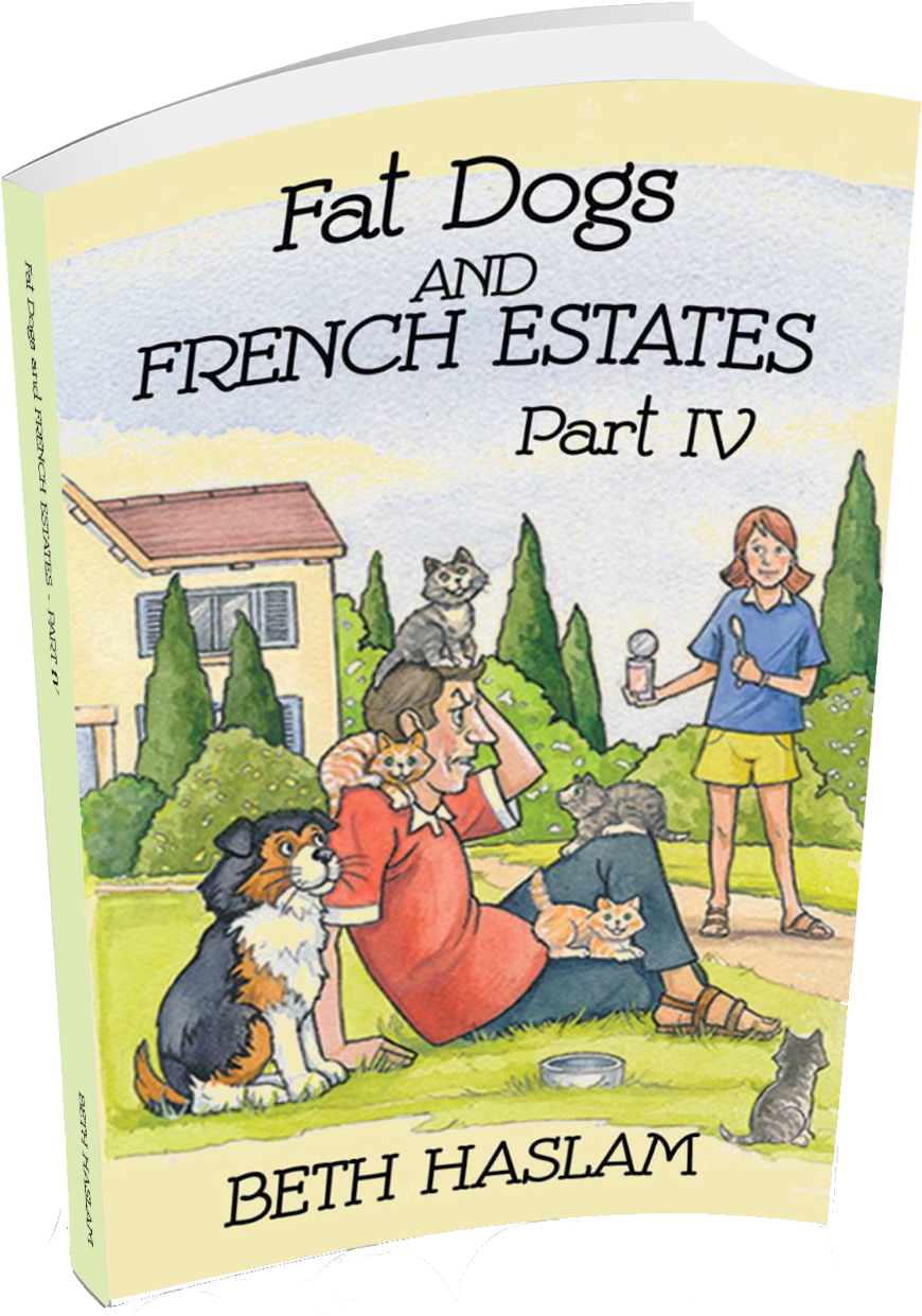 Beth Book Iv Thumbnail Fat Dogs 4 3d Book Cover Transp - Fat Dogs And French Estates - (924x1280), Png Download