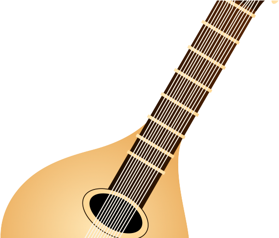 Acoustic Guitar Clipart Cartoon - Guitar (640x480), Png Download