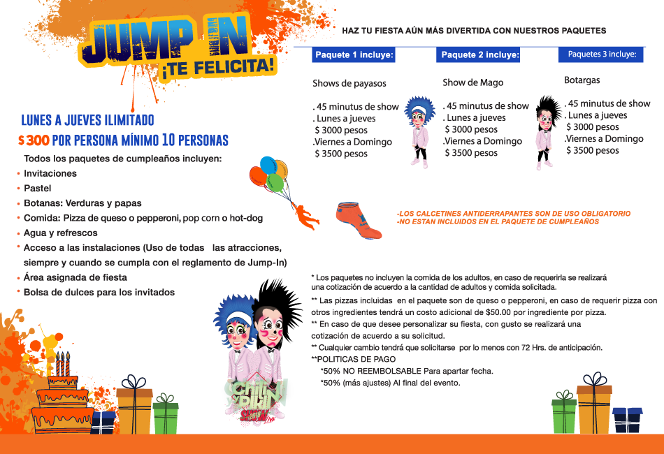 Interesting Recuerda Que En Jump In Cuernavaca Puedes - Jumpin Miramontes Precios (950x650), Png Download