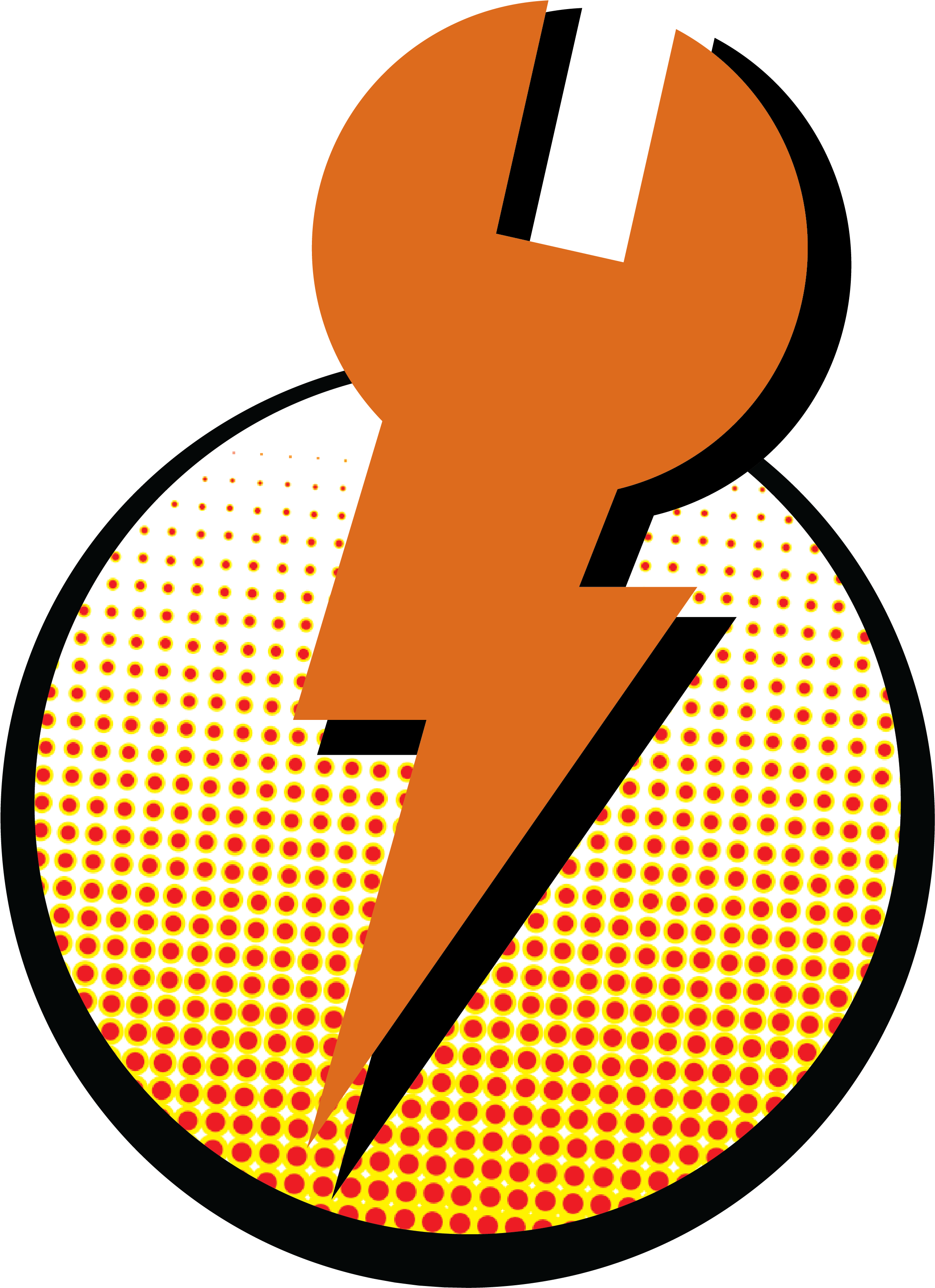 Lightning Repair - Green (4576x3584), Png Download