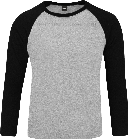 Raglan Long Sleeve T-shirt - Hummel Langærmet T Shirt Herre (600x600), Png Download