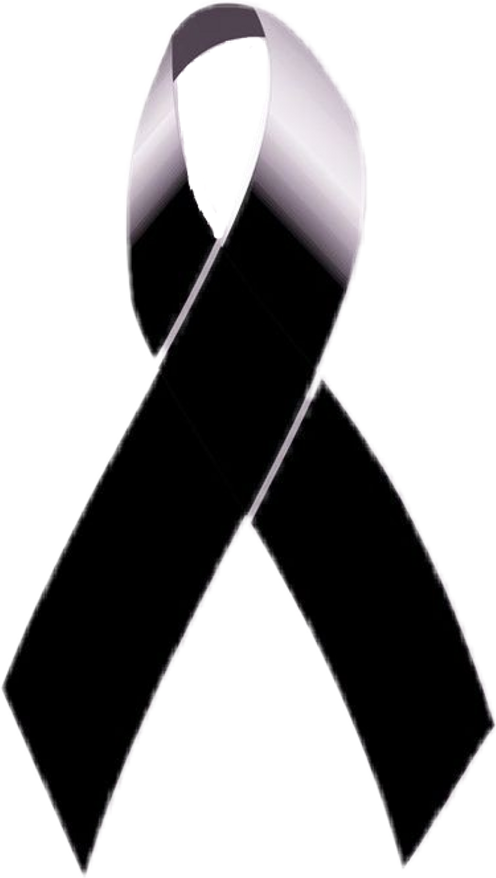 #moño De Luto - Signo Cuando Alguien Se Muere (1024x1810), Png Download