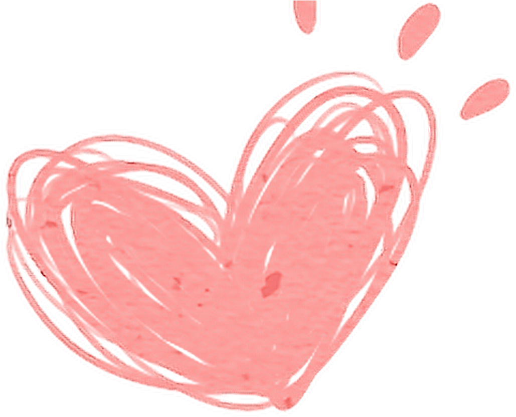 Love Cute Heart Hearts Pink Lovely Peach Peachy Chees - Cute Hearts Transparent Background (1368x855), Png Download