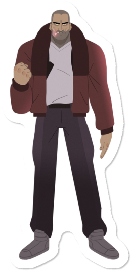 Punch Planet - Standing (650x650), Png Download