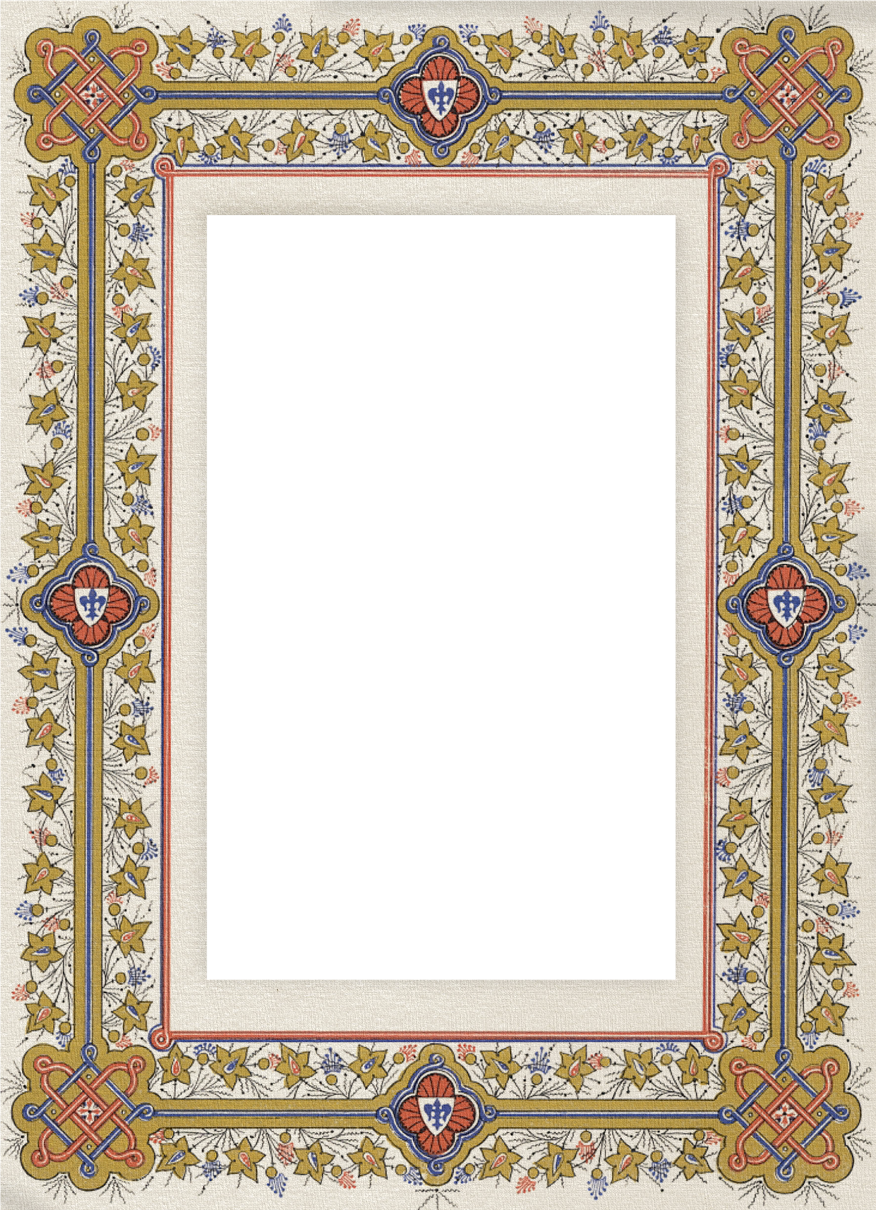 10º Y Ultimo De La Coleccion De "freebies Vintage Scan" - Quran Frame Png (1812x2480), Png Download