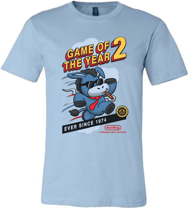 Shirt Of The Year - Game Of The Year 2 Dunkey (673x740), Png Download