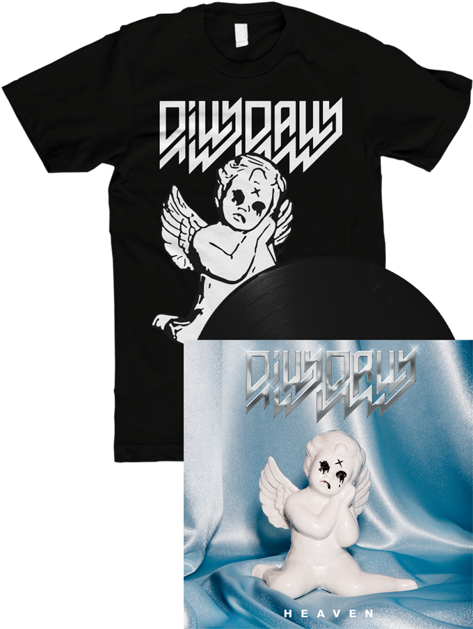 Heaven T-shirt - Dilly Dally T Shirt (700x1000), Png Download