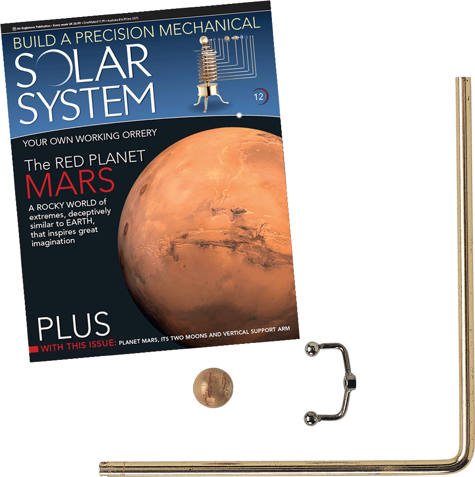 12 - Planet Mars (1024x1024), Png Download