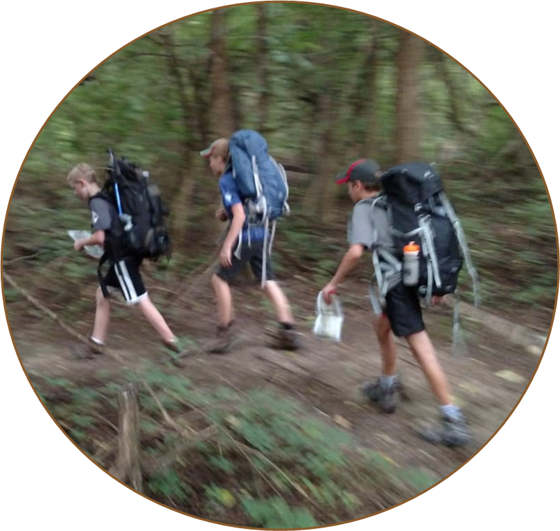 Image - Backpacking (808x767), Png Download