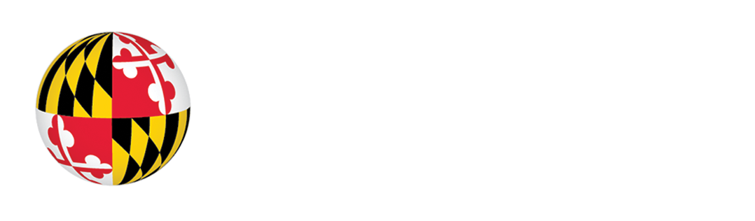 White Text On Transparent Background - University Of Maryland (1125x363), Png Download