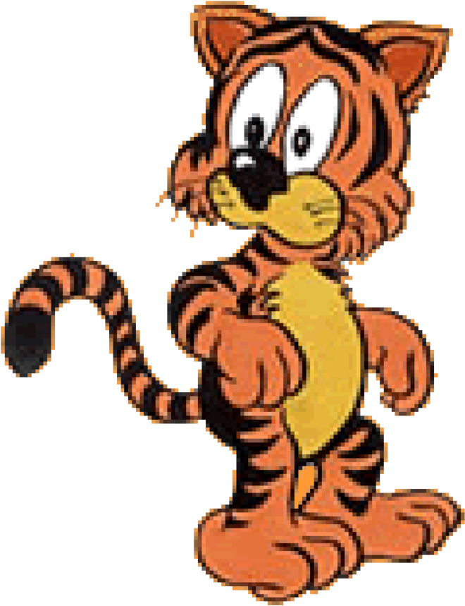 Tiger - Talofofo Elementary School Guam (1000x1000), Png Download