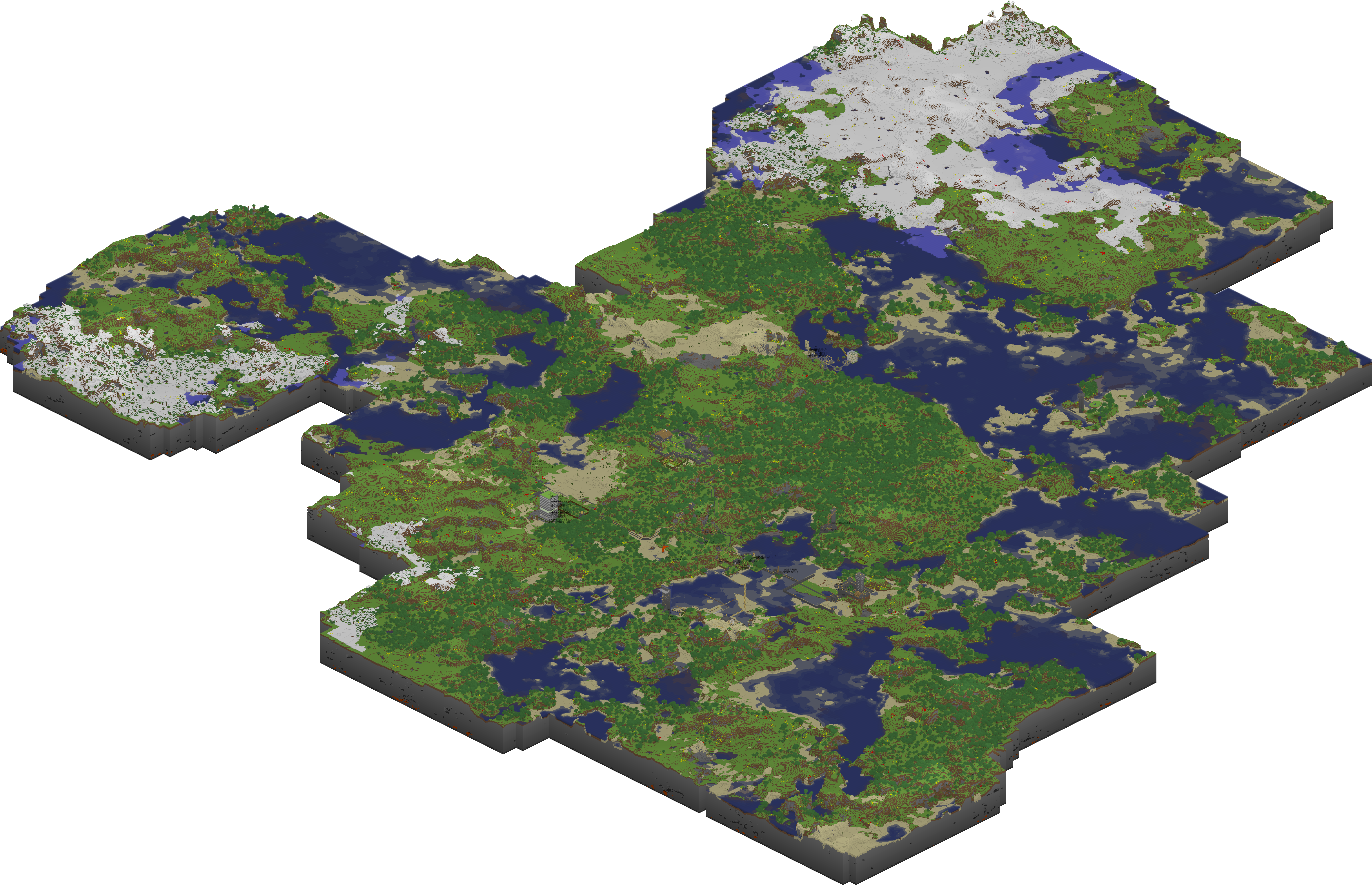 World-iso - Map (9536x5024), Png Download