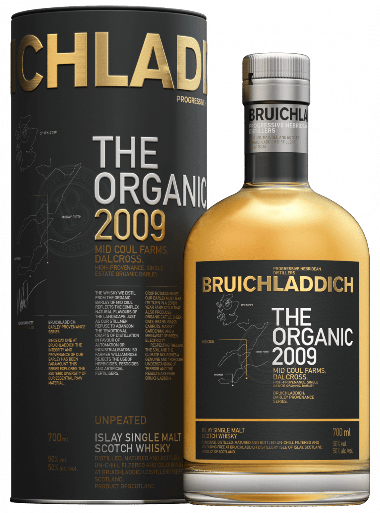 Bruichladdich The Organic - Bruichladdich The Organic 2009 (763x1030), Png Download