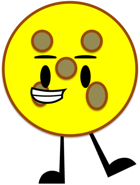 Butter Cookie Pose 1 - Circle (488x643), Png Download