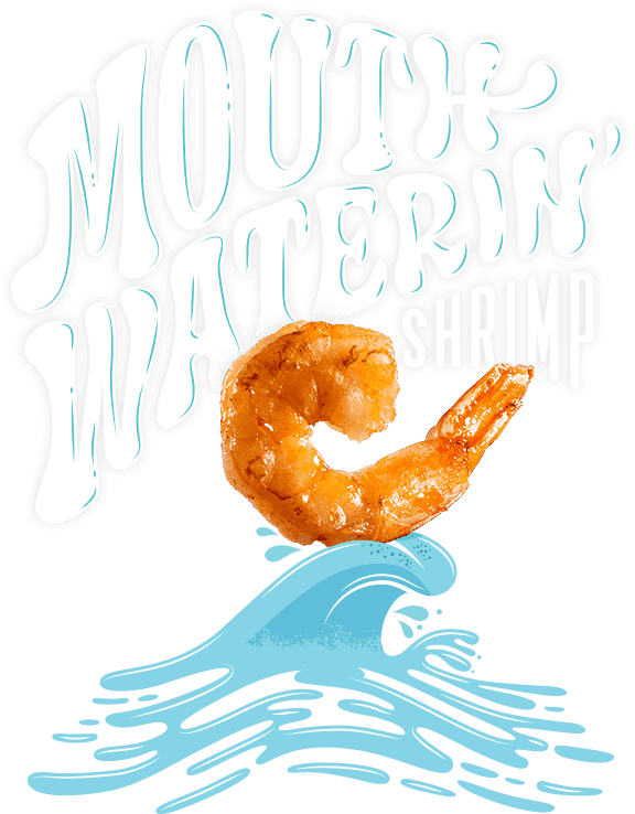 Introducing Mouth Waterin' Shrimp - Poster (576x738), Png Download