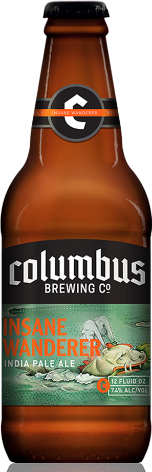 Cbc Insane Wanderer Bottle - Columbus Brewing Insane Wanderer (607x923), Png Download