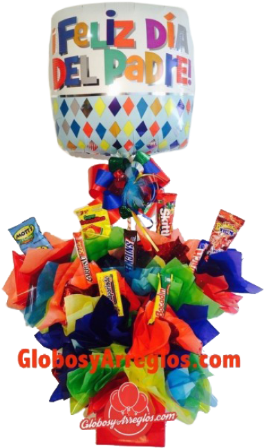 Globos Feliz Dia Papa (960x650), Png Download
