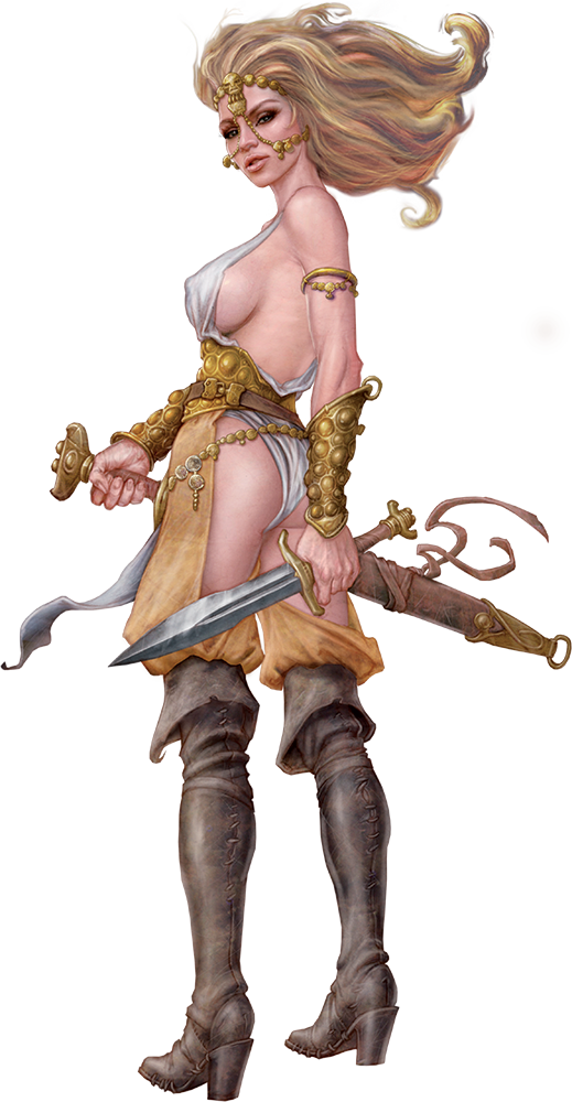Valeria Paolo - Conan And Valeria Artwork (519x1000), Png Download