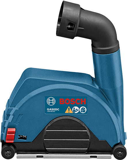 Ga50dc 4-1/2 In - Bosch Ga50dc Small Angle Grinder Dust Collection Attachment (500x700), Png Download
