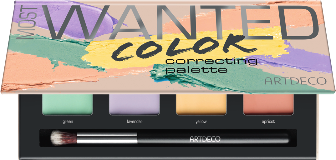 Png-59023 Most Wanted Color Correcting Palette Half - Poster (1200x678), Png Download