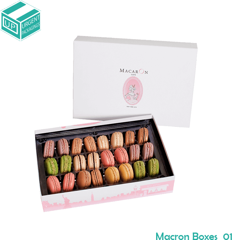 Custom Printed Macaron Boxes - Eye Shadow (800x800), Png Download