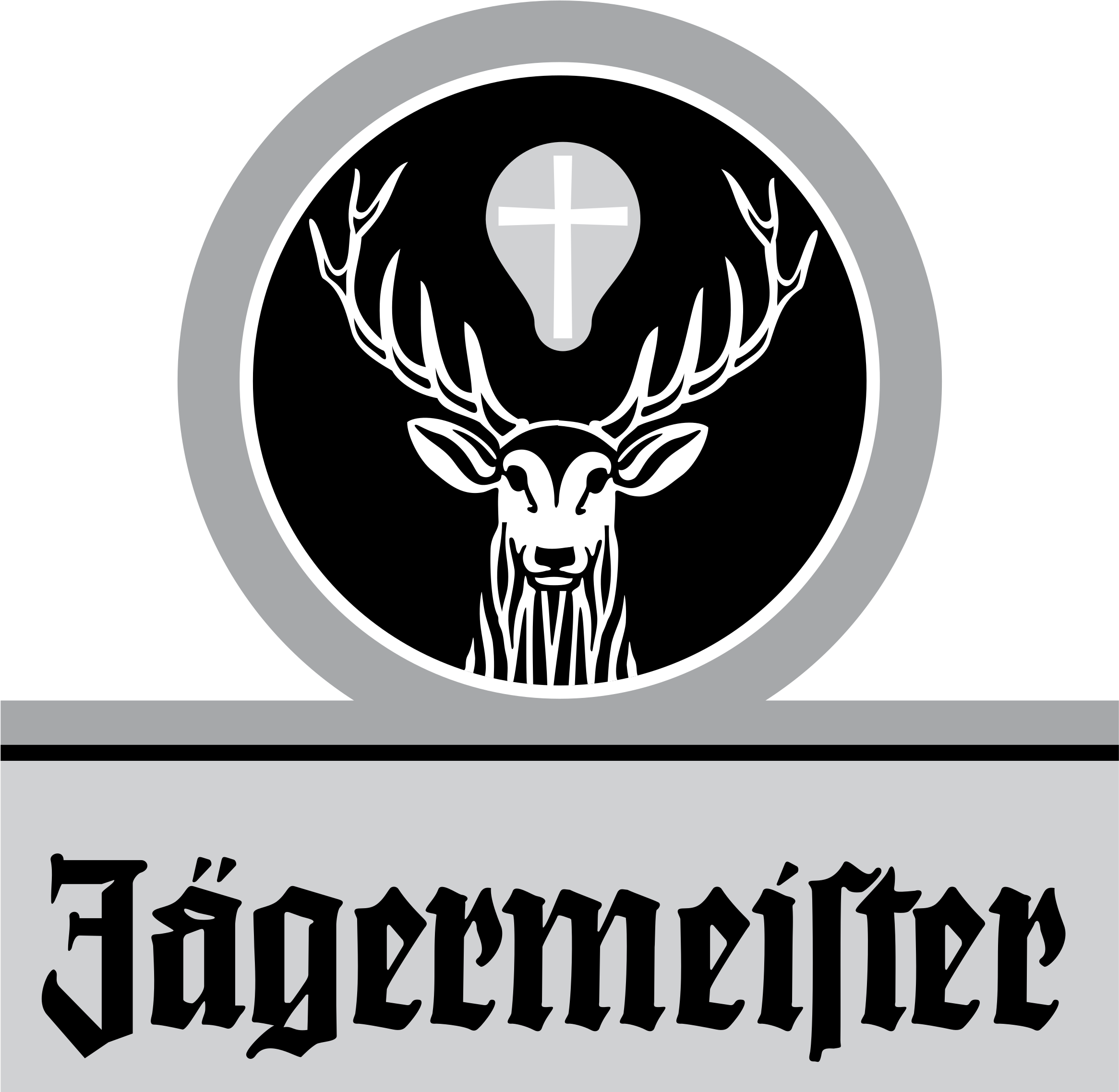 Jägermeister Logo Png Transparent - Jagermeister (2400x2400), Png Download