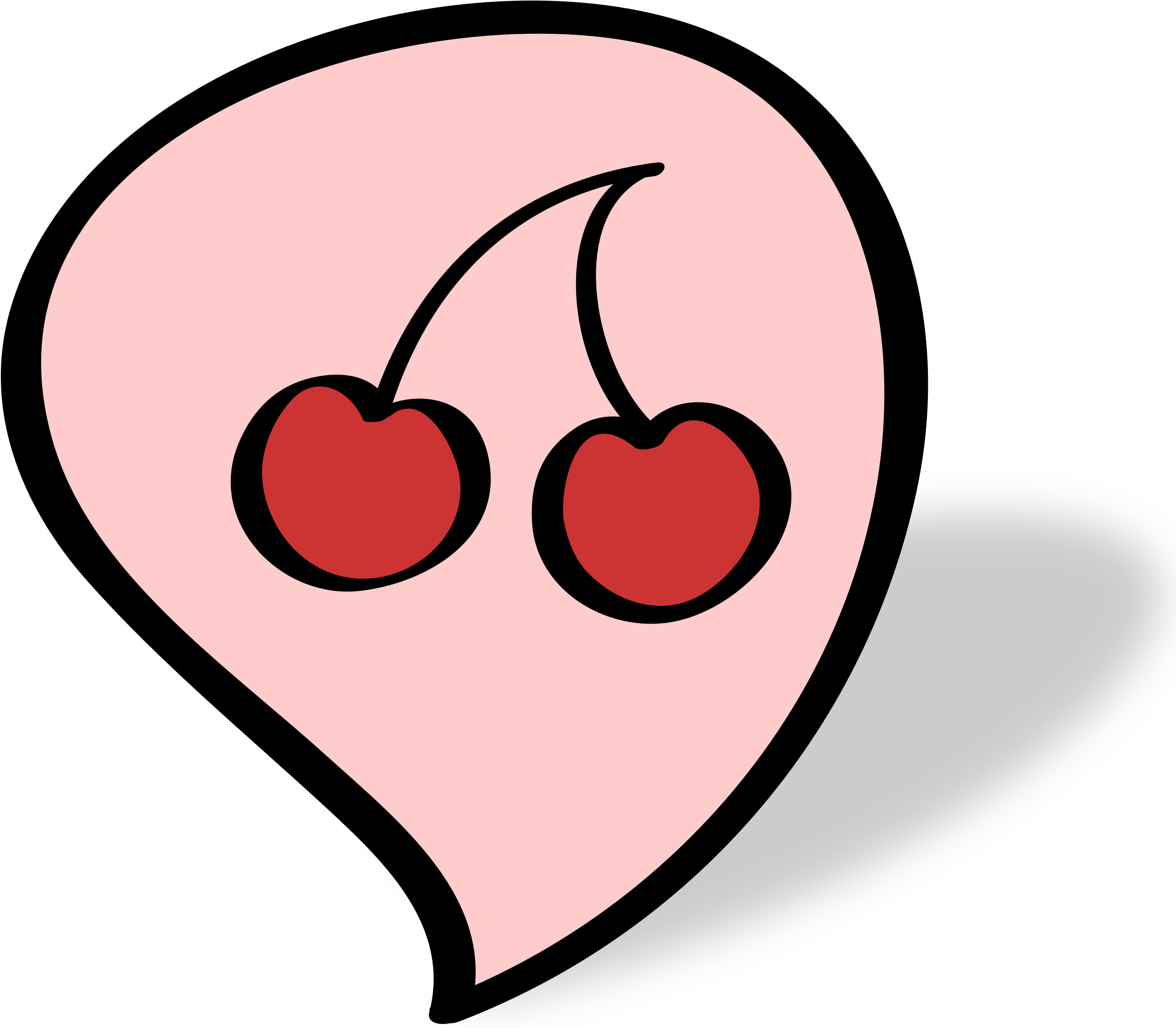 Cherry - Clip Art (2400x2079), Png Download