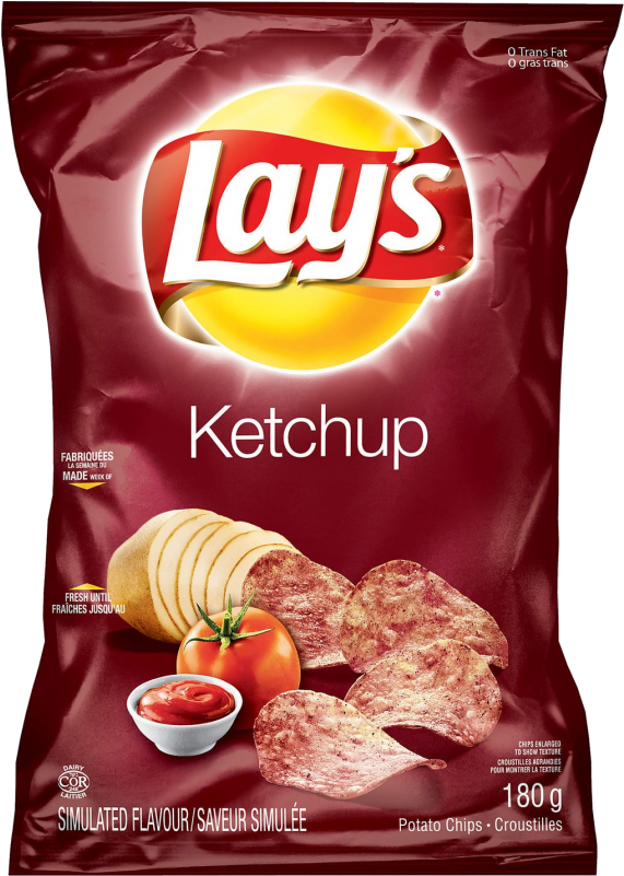 Ketchup Chips Gif (800x800), Png Download
