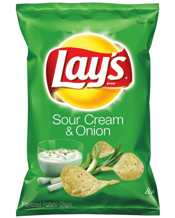 Sour Cream And Onion Potato Chips (700x700), Png Download