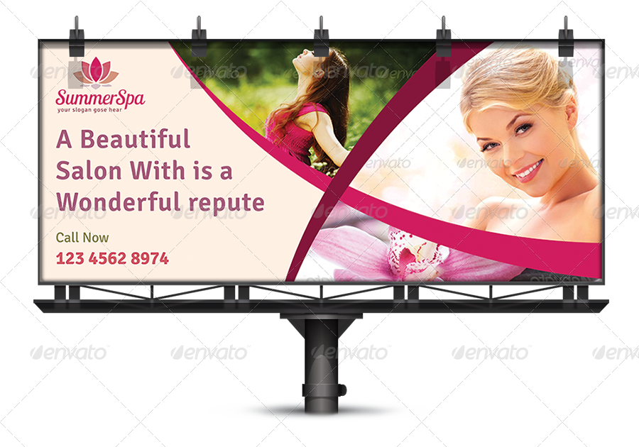 Image 1 - Beauty Parlour Banner Advertisement (900x630), Png Download