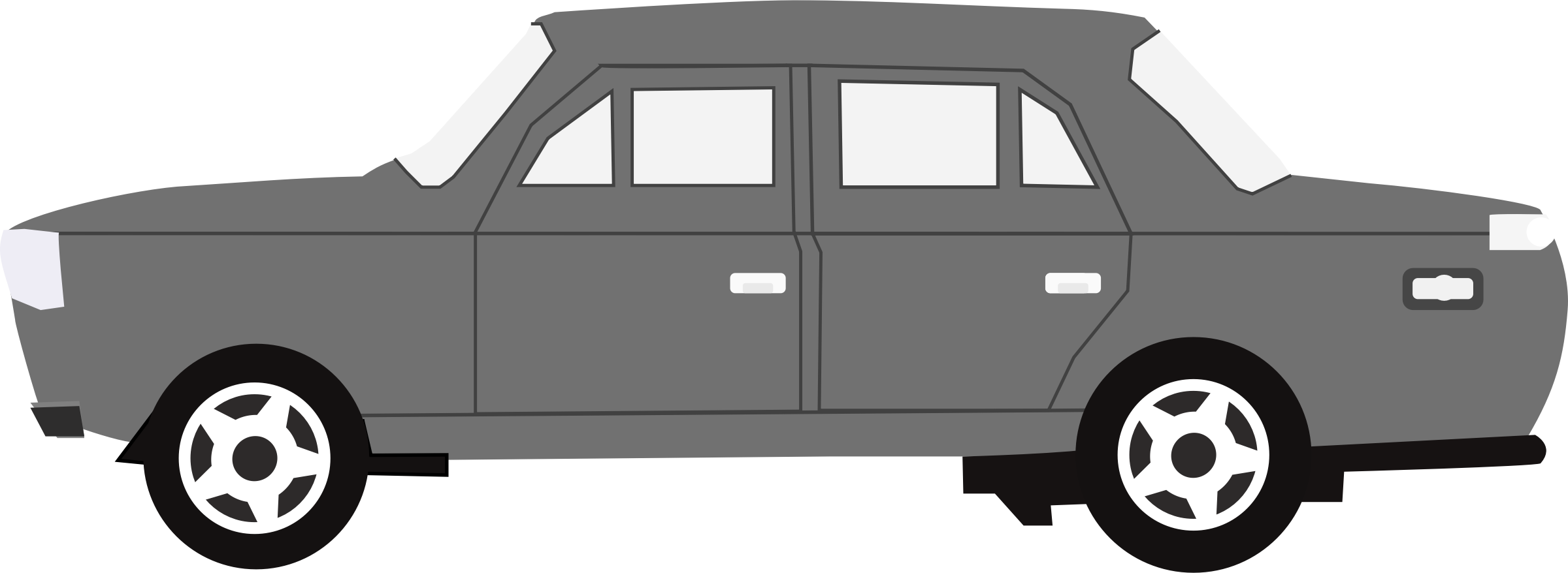 This Free Icons Png Design Of Car 16 (2400x878), Png Download