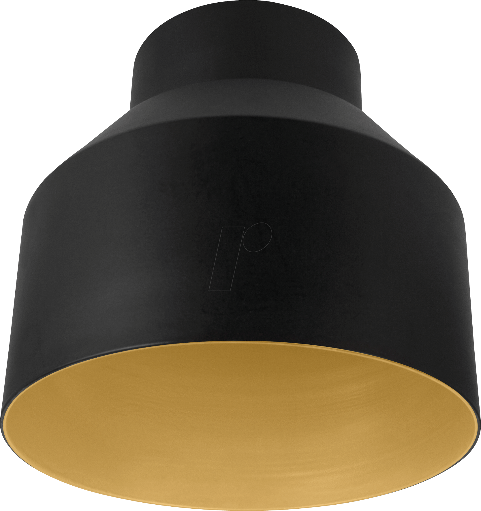 Lampshade Cup Für Vintage 1906 Pendulum, Black / Gold - Lampshade (1668x1773), Png Download