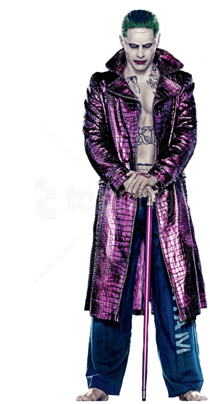 Free Png Joker Suicide Squad Png - Joker Suicide Squad Png (480x799), Png Download