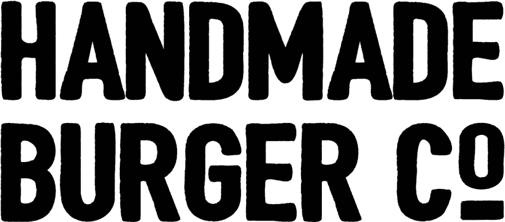 Handmade Burger Company Logo - Human Action (1024x472), Png Download