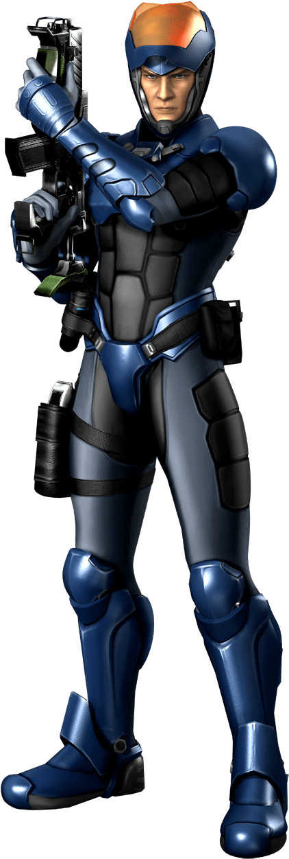 Transparent Game Characters - Metroid Other M Adam Malkovich (1000x1429), Png Download