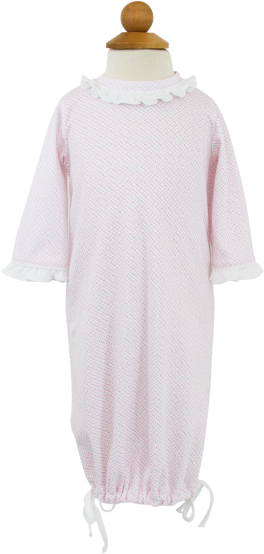 Georgia Ruffled Daygown - Nightgown (800x1200), Png Download